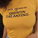 Written and Directed Quentin Tarantino T-shirt