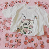 Peach Juice Japanses T-Shirt