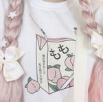 Peach Juice Japanses T-Shirt