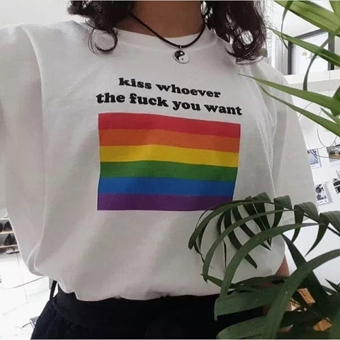 Kiss Whoever The F**k You Want T-Shirt