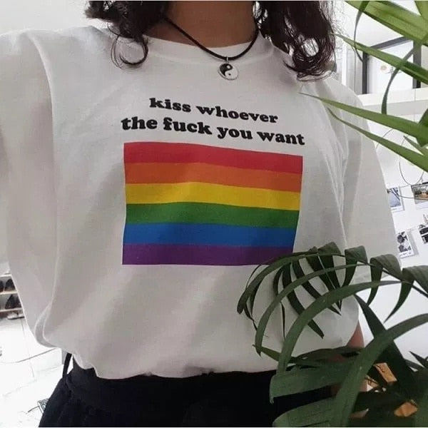 Kiss Whoever The F**k You Want T-Shirt
