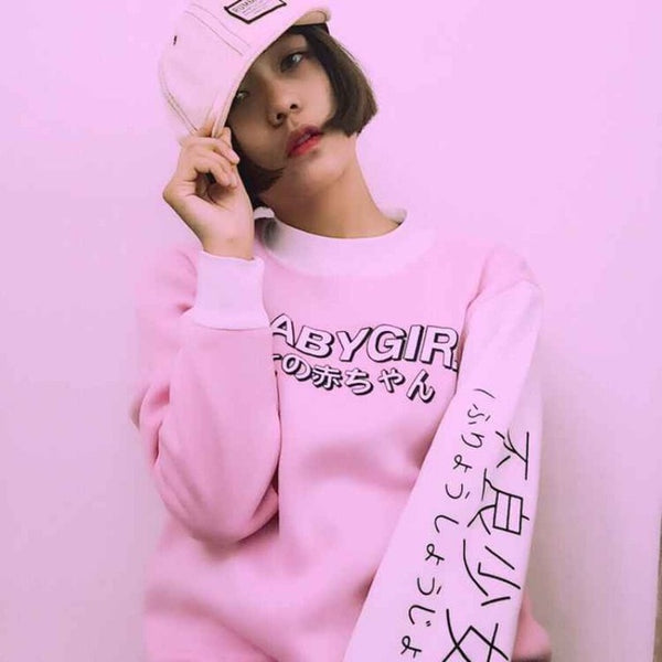 Baby Girl Japanese Sweatshirts