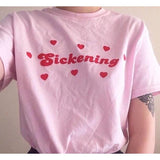 Sickening Aesthetic Pink T-Shirt