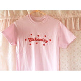 Sickening Aesthetic Pink T-Shirt
