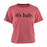 90's Baby Red Striped T-shirt
