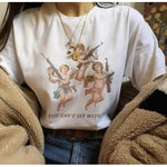 Three Angels You Cant Sit with Us T Shirt