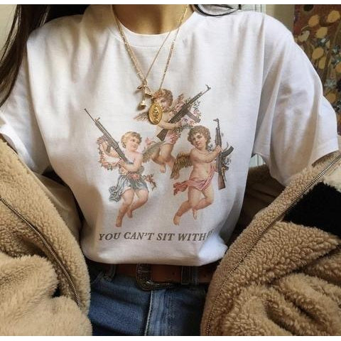 Three Angels You Cant Sit with Us T Shirt